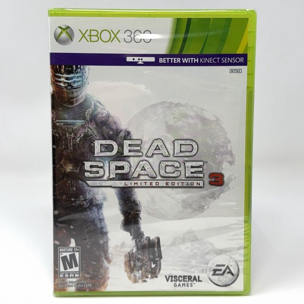 Dead Space 3 Limited Edition Microsoft Xbox 360 2013 New Sealed